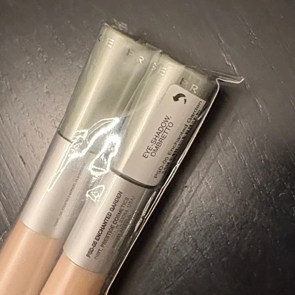 Sephora Eye Shadow Duo - Silver and Tan